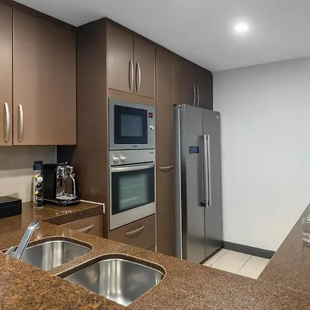 Meriton Suites World Tower, Sydney Exterior photo A kitchen in a serviced apartment