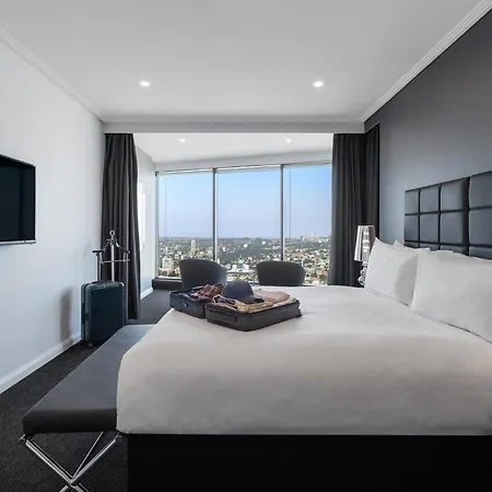 Meriton Suites World Tower, Sydney Exterior photo A bedroom at the hotel